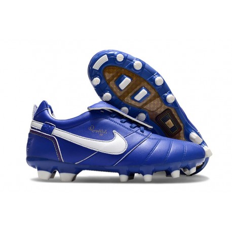 Nike Tiempo Legend X Elite R10 FG Blå Vit