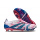 Fotbollsskor Adidas Predator Elite FT FG Reemergence - Vit Blå Rosa