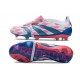 Fotbollsskor Adidas Predator Elite FT FG Reemergence - Vit Blå Rosa