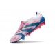 Fotbollsskor Adidas Predator Elite FT FG Reemergence - Vit Blå Rosa