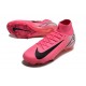 Nike Air Zoom Mercurial Superfly 10 Elite FG Rosa Vit Svart