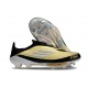 Fotbollsskor Adidas F50+ LL FG Guld Svart Vit