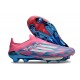 Fotbollsskor Adidas F50+ LL FG Blå Vit Rosa