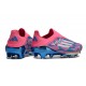 Fotbollsskor Adidas F50+ LL FG Blå Vit Rosa