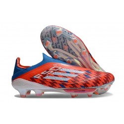 Fotbollsskor Adidas F50+ LL FG Röd Vit Blå