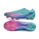 adidas Fotbollsskor X Crazyfast 1 Snörlösa FG Messi X Miami Blå Rosa