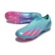 adidas Fotbollsskor X Crazyfast 1 Snörlösa FG Messi X Miami Blå Rosa