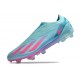 adidas Fotbollsskor X Crazyfast 1 Snörlösa FG Messi X Miami Blå Rosa