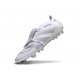 Adidas Predator Elite Fold-over Tongue FG Vit Silver Blå