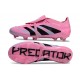 Adidas Predator Elite Fold-over Tongue FG Rosa Svart