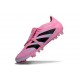 Adidas Predator Elite Fold-over Tongue FG Rosa Svart