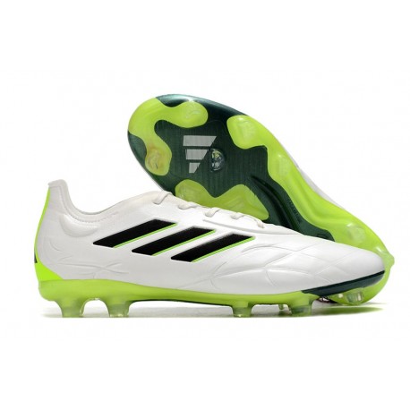 Fotbollsskor Adidas Copa Pure.1 FG Crazyrush - Vit Svart Lucid Lemon