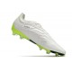 Fotbollsskor Adidas Copa Pure.1 FG Crazyrush - Vit Svart Lucid Lemon