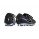 Nike Tiempo Legend 10 Elite Fotbollssko för Gräs Shadow - Svart Krom Blå