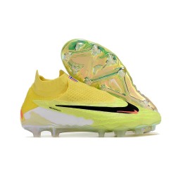 Nike Phantom GX Elite DF FG Herr Gul Grön Svart