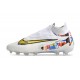 Nike Phantom GX Elite DF FG Herr Vit Guld