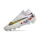 Nike Phantom GX Elite DF FG Herr Vit Guld