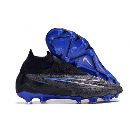 Nike Phantom GX Elite DF FG Shadow - Svart Krom Blå