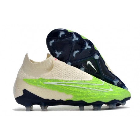 Nike Phantom GX Elite DF FG Herr Grön Vit