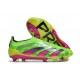 adidas Predator Elite Snörlösa FG Generation Pred Grön Rosa Lucid Lemon