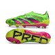 adidas Predator Elite Snörlösa FG Generation Pred Grön Rosa Lucid Lemon