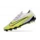 Fotbollsskor Nike Phantom GX Elite FG Luminous - Neon Gridiron Svart