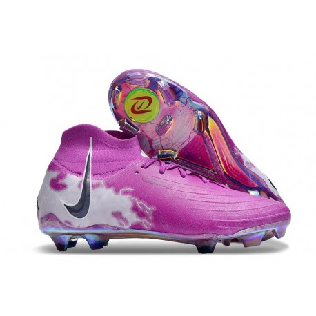 Nike Phantom Luna Elite FG Thunder - Fuchsia Dream Svart